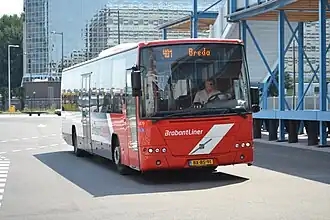 Een bus van Veolia Transport