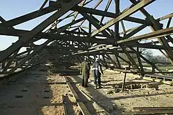 De Steenfabriek tijdens verbouwingswerkzaamheden in 2004