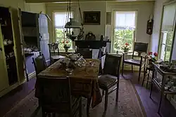 Interieur van het arbeidershuisje