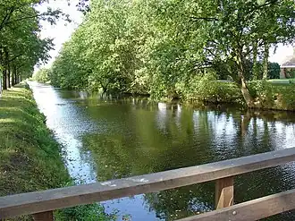 De Verlengde Hoogeveense Vaart bij Zwartemeer