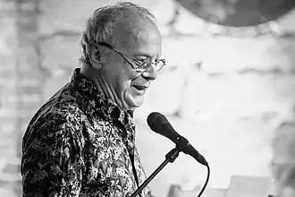 Veryan Weston op het podium in Smeltehytta, Kongsberg 2024 Foto door Tore Sætre