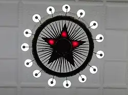 Armatuur in de voorhal