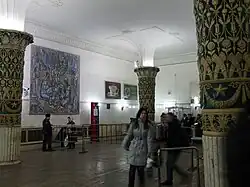 Interieur van de stationshal