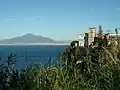 Uitzicht op de Vesuvius vanuit Vico Equense