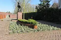 Veteranenlogo en Anjerperk (Gennep)