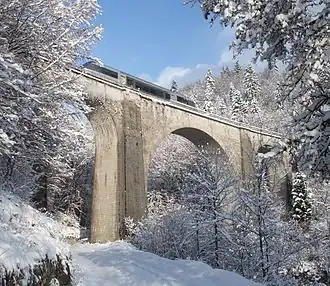 Le viaduc du Saillard