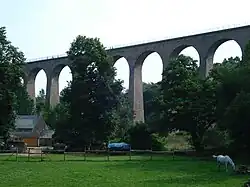 Viaduct van Fermanville in 2007