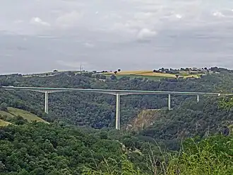 Viaduct N88 over de Viaur