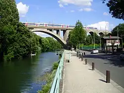 Spoorviaduct van Nogent-sur-Marne, 830m