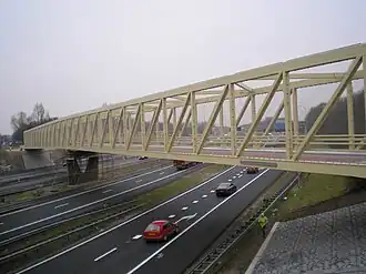 Brug tussen knooppunt Rijnsweerd en knooppunt Lunetten