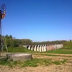 Viaduct van Dannemarie, 490 m