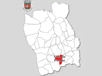 Kaart van Vila de Punhe