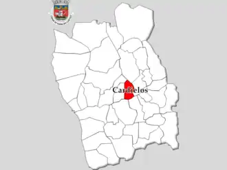 Kaart van Cardielos