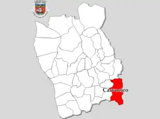 Kaart van Carvoeiro