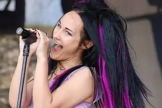 Vic Anselmo op de Castle Party in Bolków (2009)