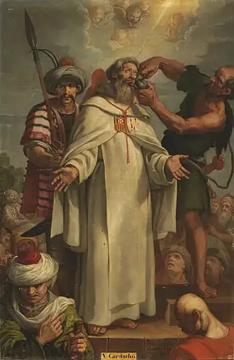 Raymundus Nonnatus door Vicente Carducho, Museo del Prado.