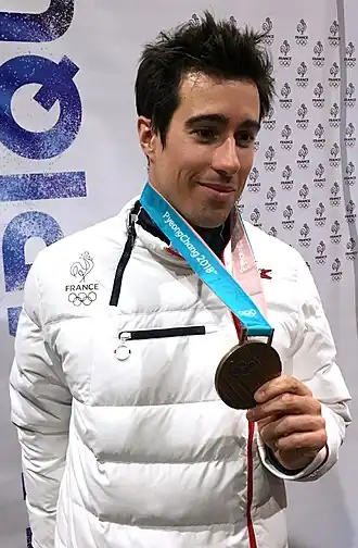 Victor Muffat-Jeandet in 2018.