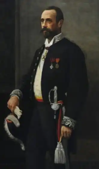 Staatsieportret vervaardigd door Jozef Paul Verrees in 1904. Het werk bevindt zich in het Taxandriamuseum te Turnhout.