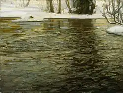 'Stromend water', 1917