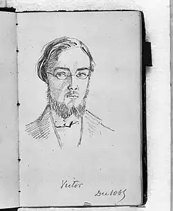 Victor de Stuers, reproductie uit zijn schetsboek