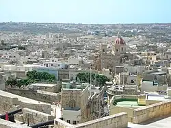 Victoria gezien vanaf de Citadel