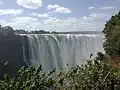 Victoriawatervallen, Zambia en Zimbabwe