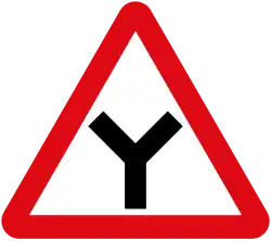 Y-splitsing met rechte hoek