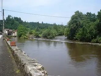 Moulin du Got aan de samenloop van Vienne en Tard