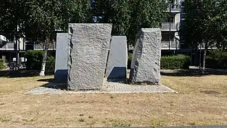 Vier vormen in graniet (juli 2018)