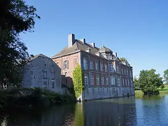 Kasteel, uitgezonderd de veranda