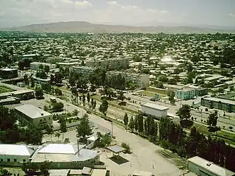 Istarawshan in het noordwesten van Tadzjikistan.