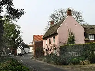 Ludham, gezien vanaf Yarmouth Road