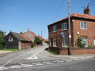 Straatbeeld in Bawdeswell