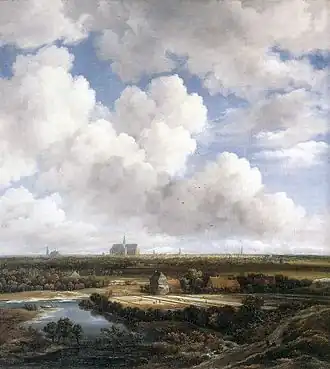 Gezicht op Haarlem (1665) Jacob Isaacksz. van Ruisdael, Kunsthaus, Zürich