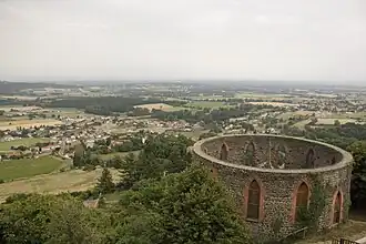 Gezicht op Marcilly-le-Châtel