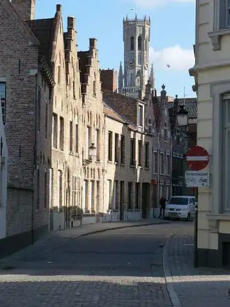 Blik op de Geerwijnstraat.
