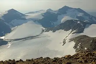 Sulitjelmaisen en Stortoppen