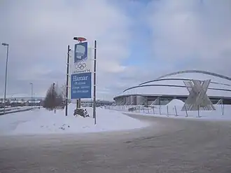 Het Vikingskipet in 2010