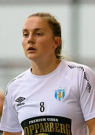Bøe Risa bij Kopparbergs/Göteborg FC in 2019