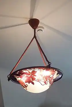 Plafondlamp Émile Gallé