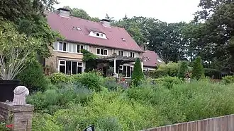 Villa Nardinclant, achterzijde