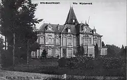Villa Wyckerveld in betere tijden, ca. 1910