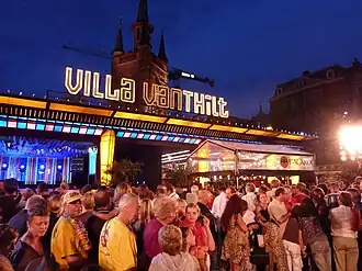 Villa Vanthilt op de Grote Markt van Kortrijk