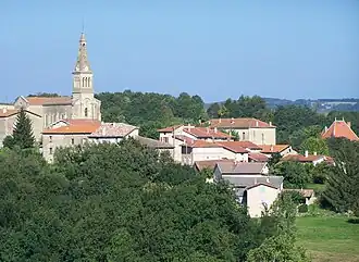 Gezicht op Montchenu