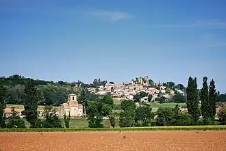 Gezicht op Chabrillan