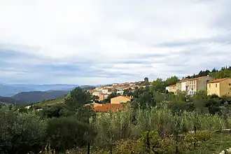 Gezicht op Lesquerde