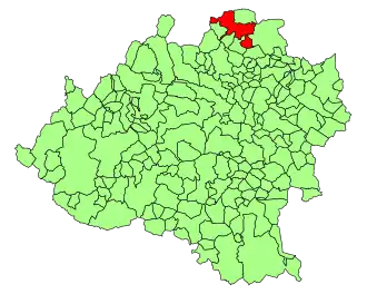 Kaart van Villar del Río