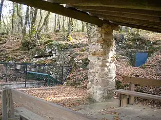 Ingangen van de Grotte de Villars