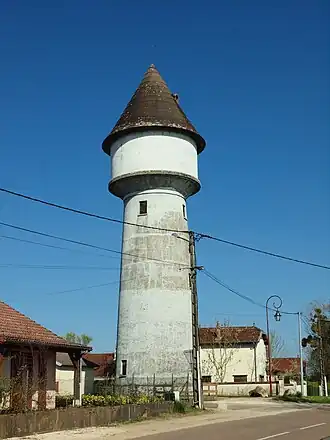 Watertoren van Villegusien-le-Lac