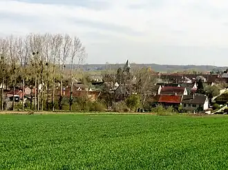 Gezicht op Villers-Saint-Sépulcre